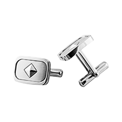 Cufflinks Fer A Cheval SS Neg Ion